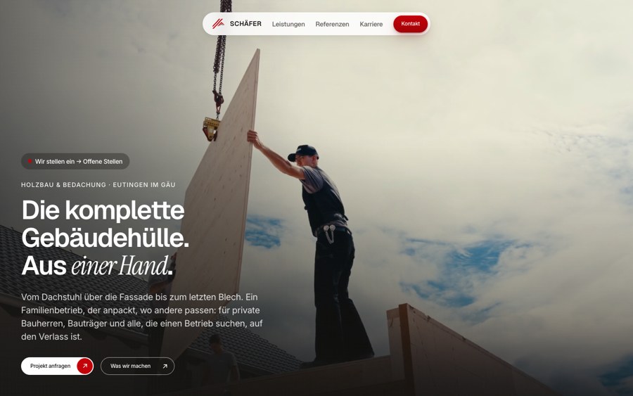 Website Schäfer